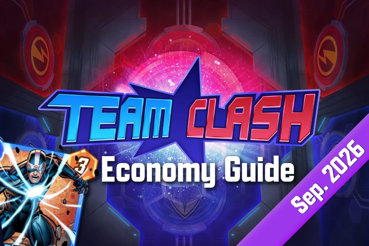 Team Clash Economy Guide - Sep ‘26