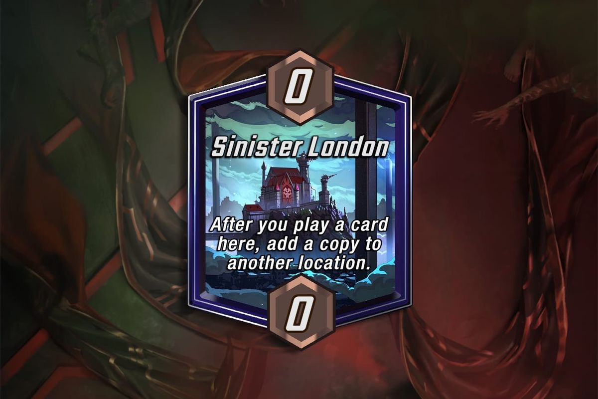 Sinister London: Decks for the Hot Location