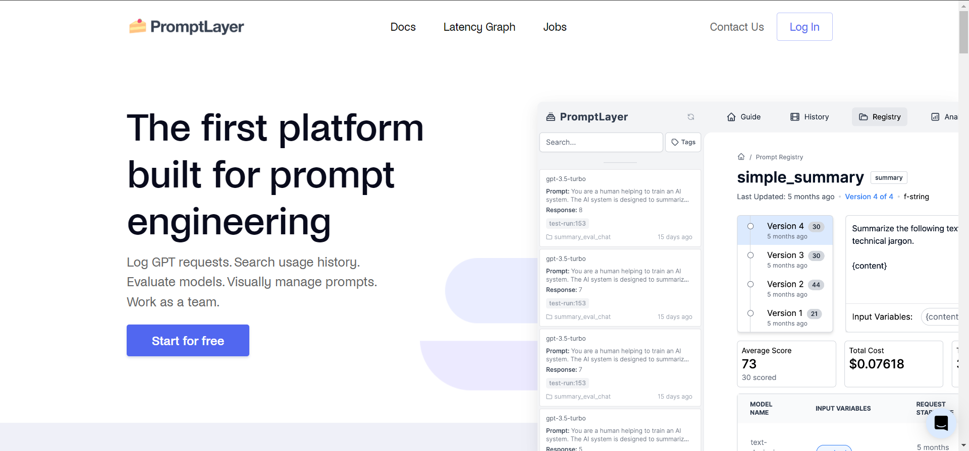 promptlayer