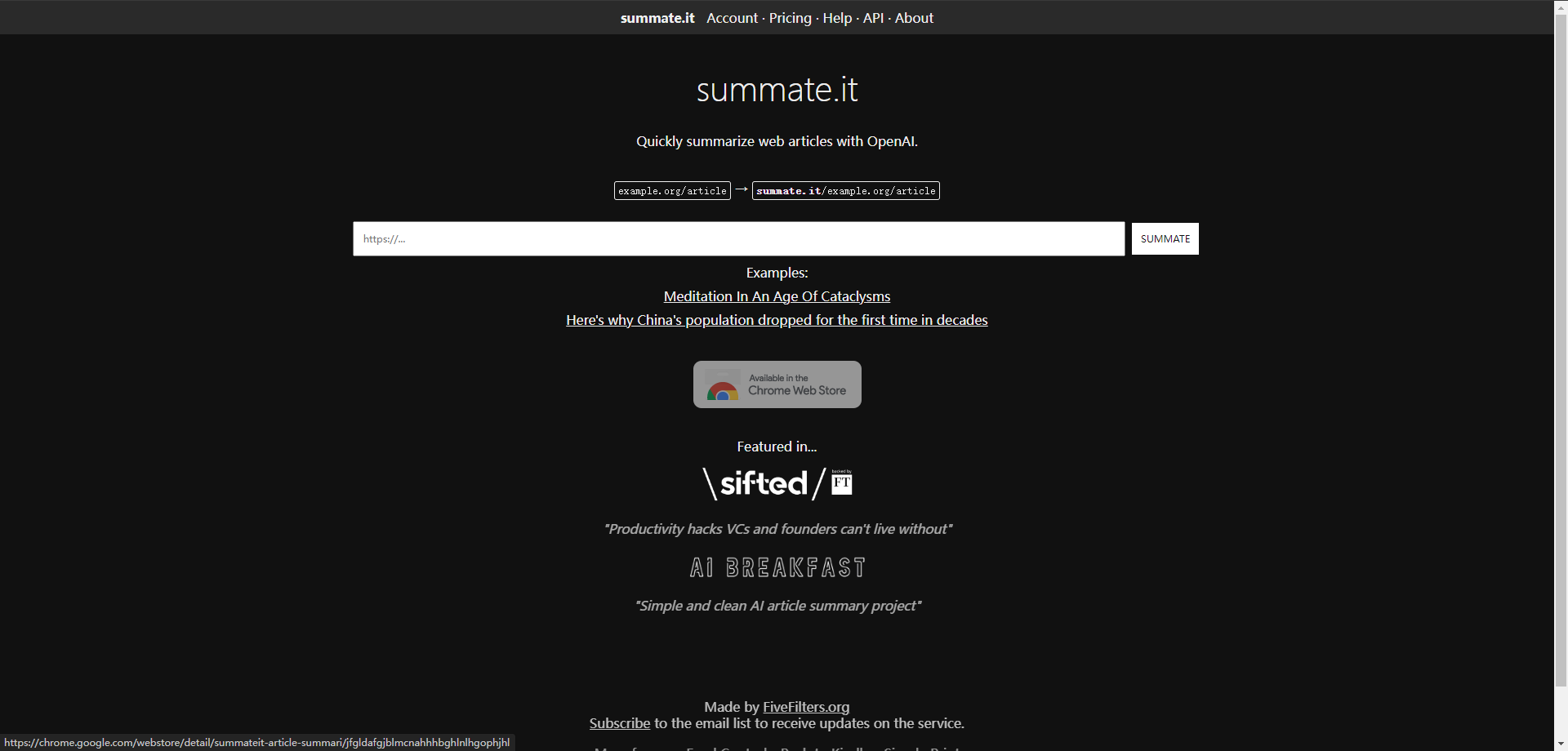 Summate.it