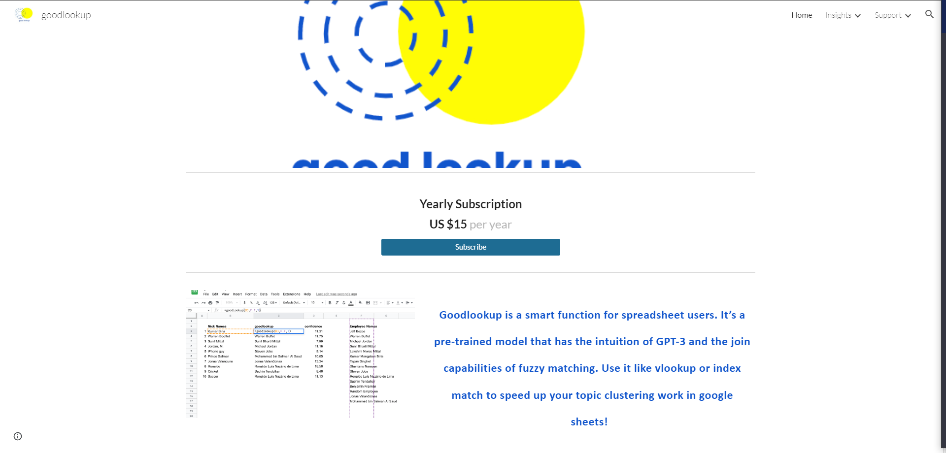 Goodlookup 