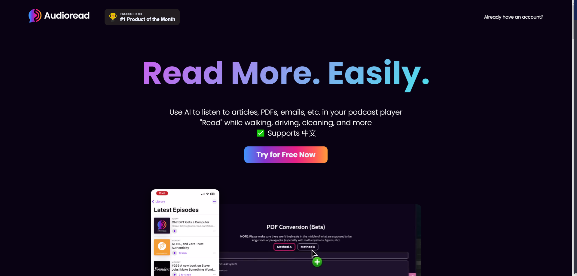Audioread 
