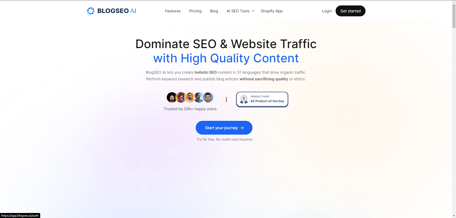 BlogSEO AI