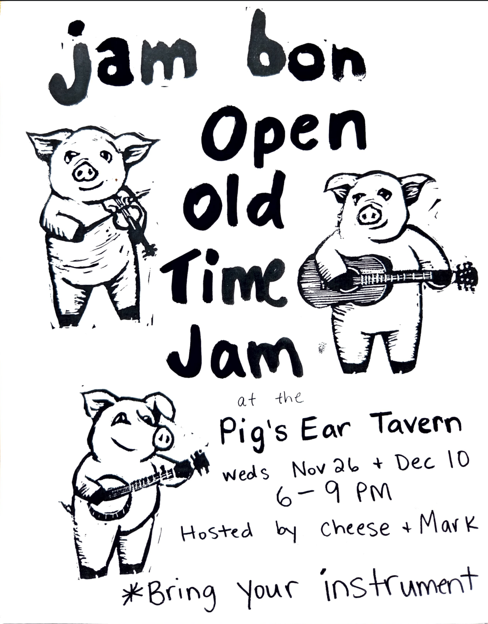 Jam Bon @ The Pigs Ear