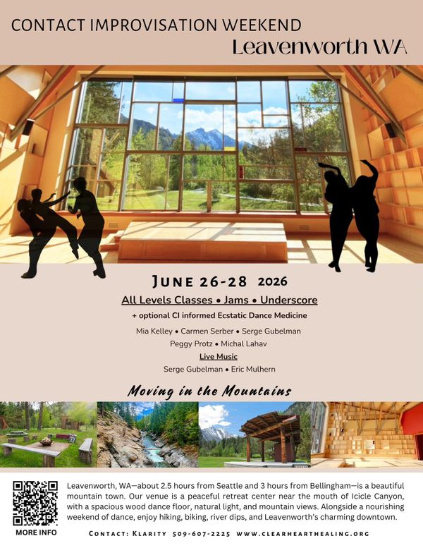 Contact Improvisation Weekend in Leavenworth