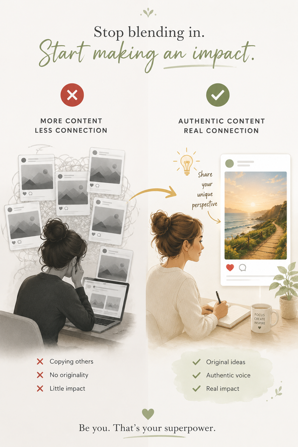 Stop Copying Other People's Content - Nobody Has Your Voice and That's Your Biggest Asset Online