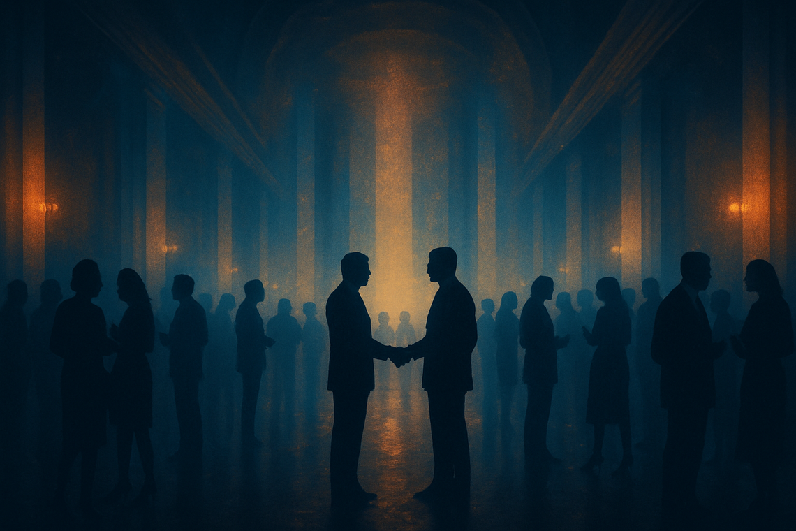 At Reagan Defense Forum, tech upstarts seek entrée while old‑guard firms keep the contracts