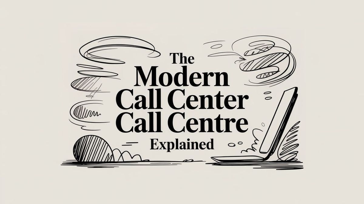The Modern Call Center Call Centre Explained Post feature image