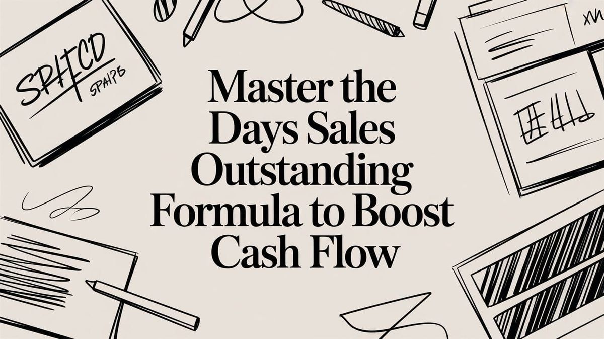 Master the days sales outstanding formula to boost cash flow