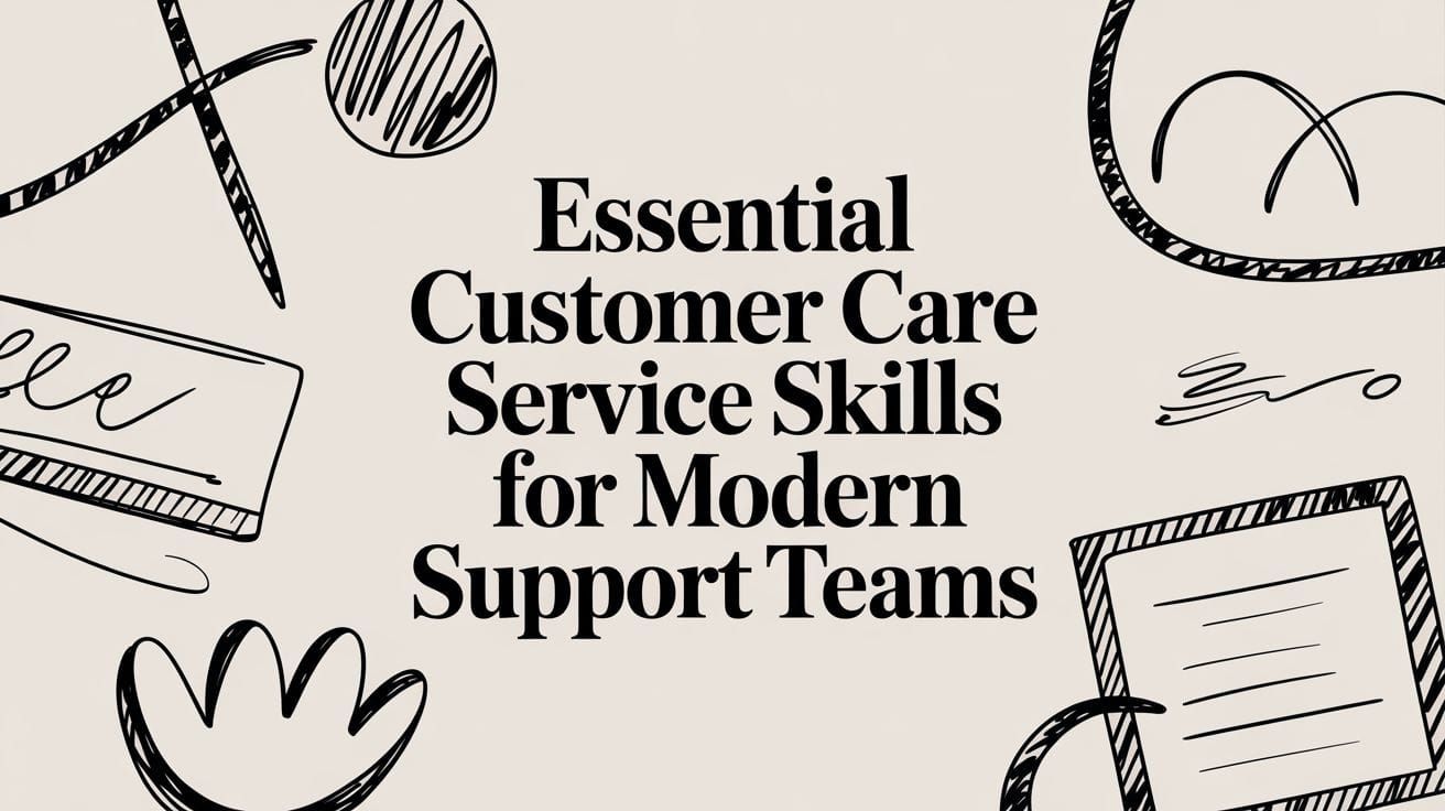 Essential Customer Care Service Skills for Modern Support Teams Post image
