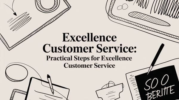 Excellence Customer Service : practical steps for excellence customer service