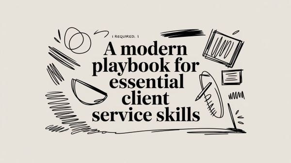 A Modern Playbook for Essential Client Service Skills