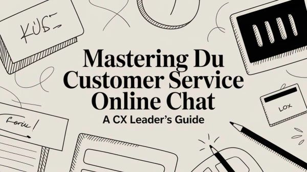 Mastering Du Customer Service Online Chat A CX Leader's Guide