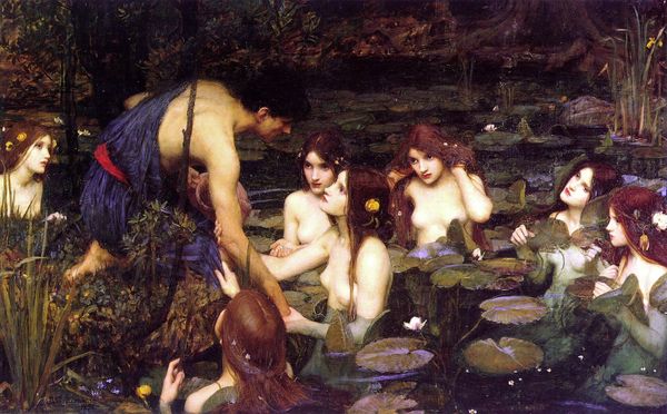 Hylas und die Nymphen von John William Waterhouse