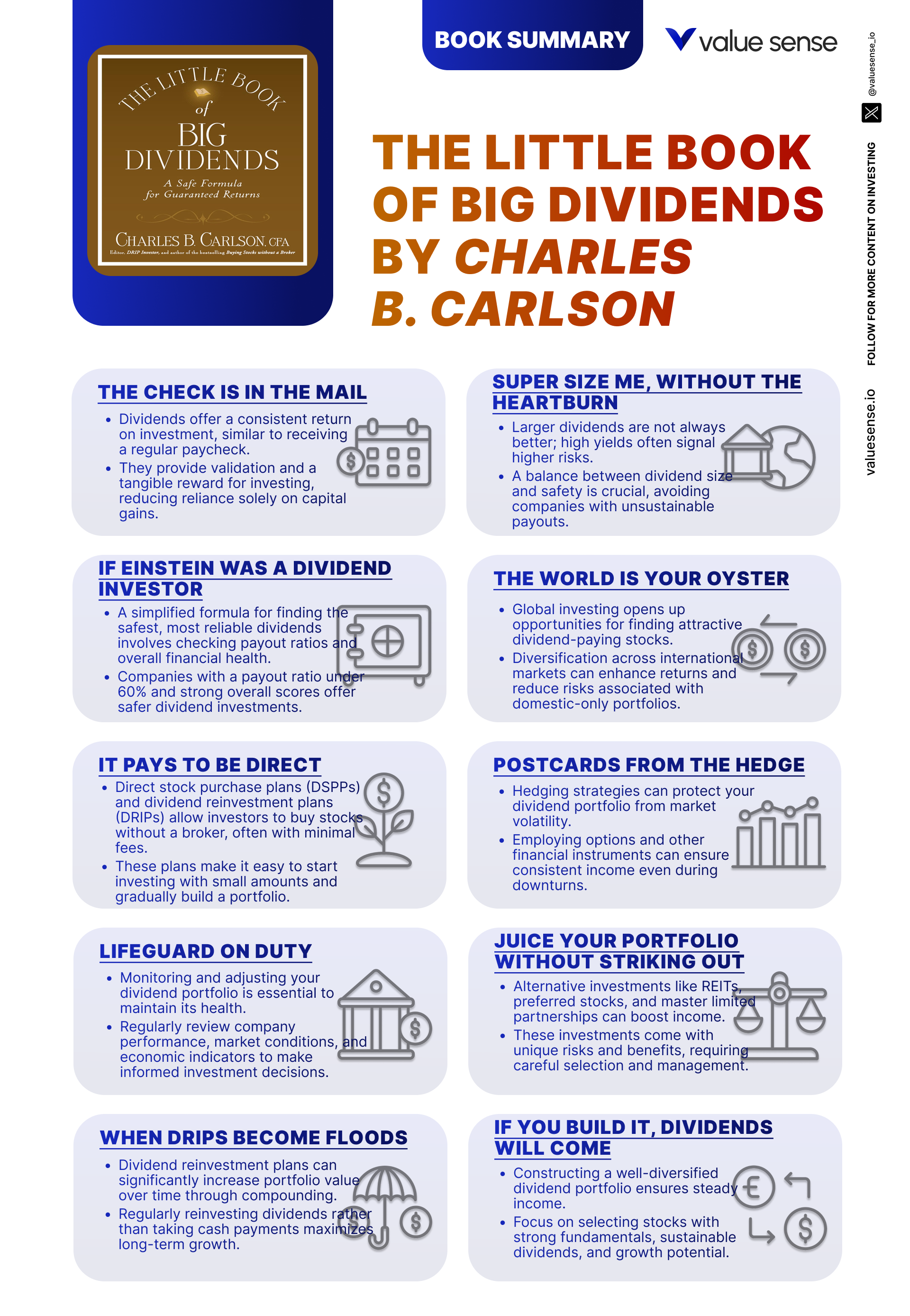 Quick Tips from The Little Book of Big Dividends