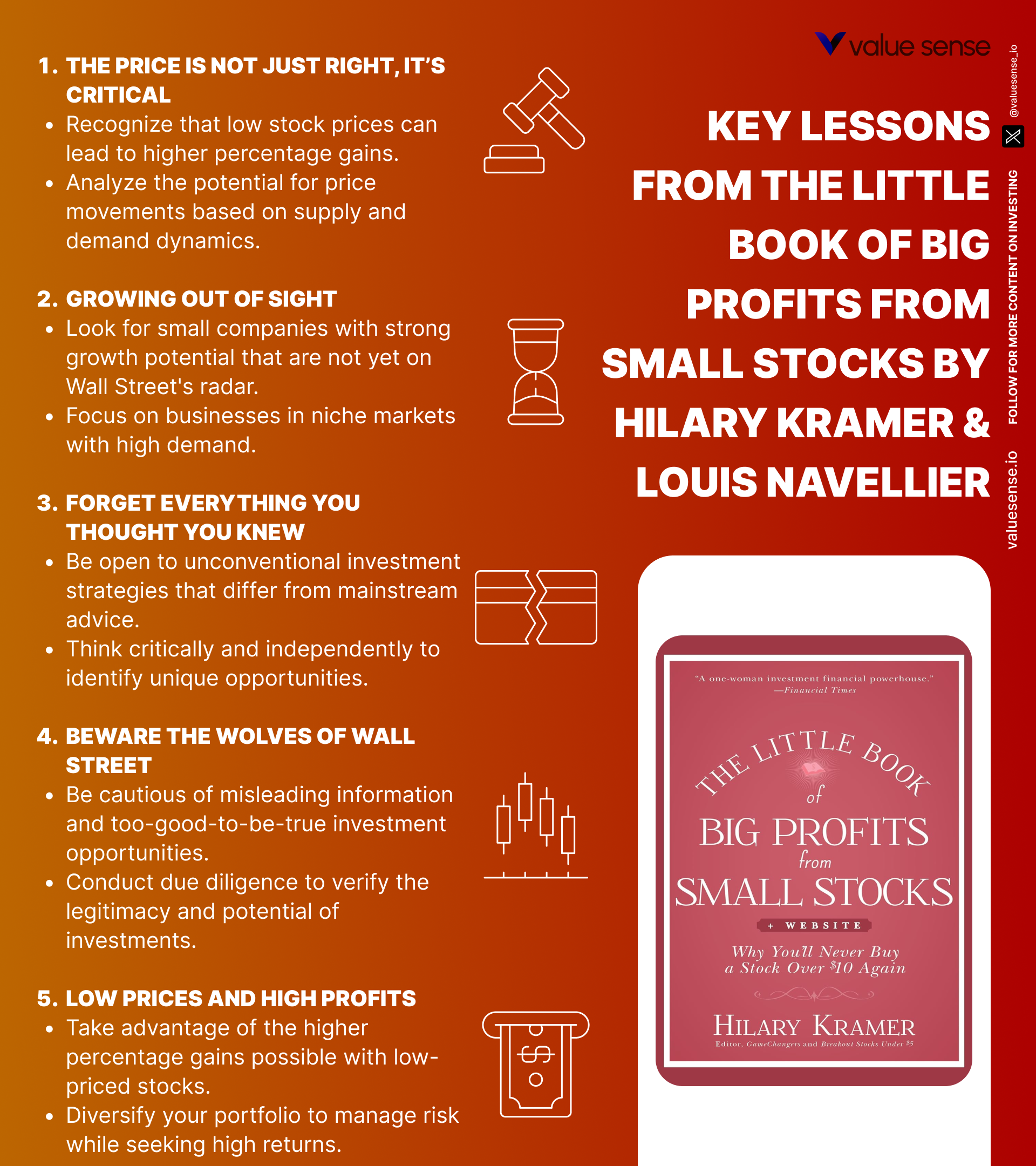 Key Lessons from The Little Book of Big Profits from Small Stocks