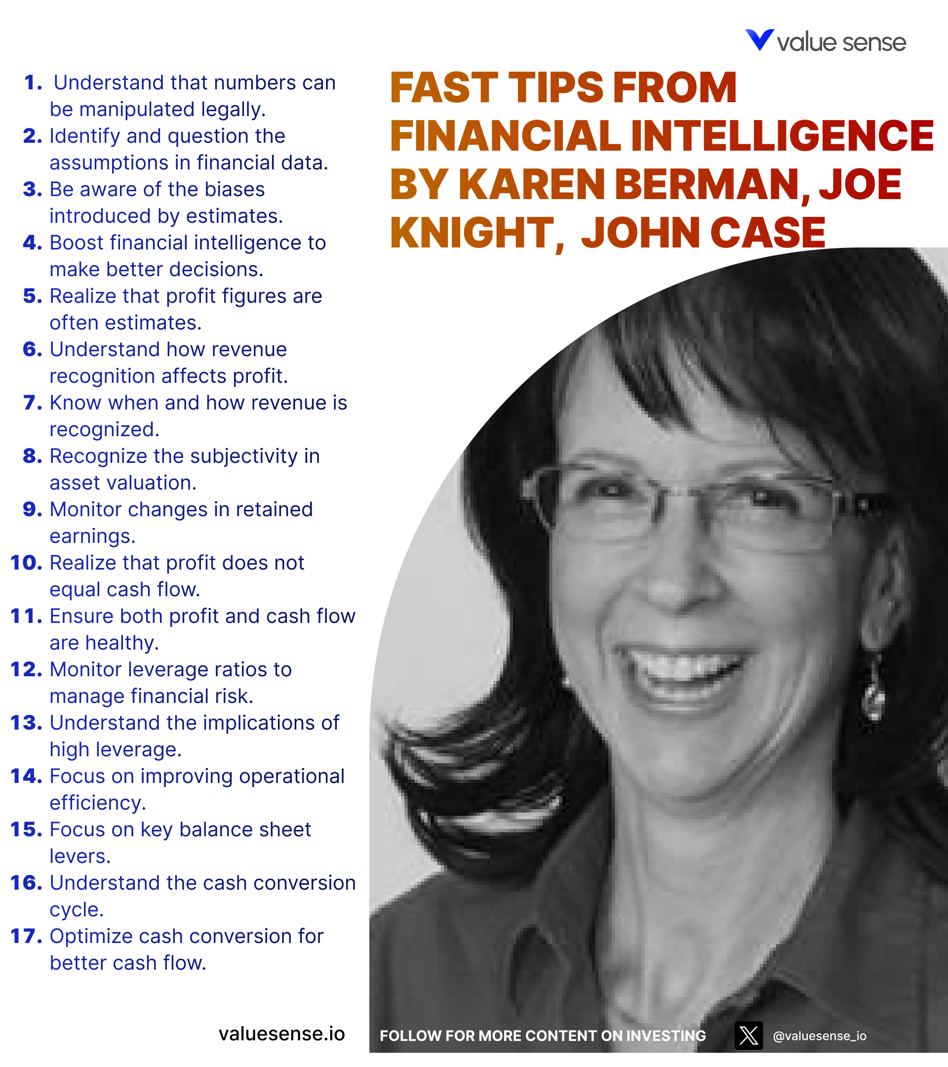 Financial Intelligence Fast Tips