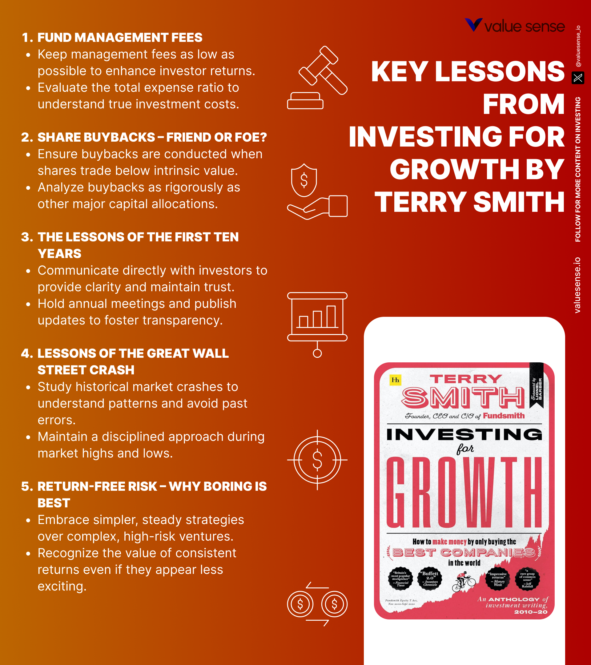 Investing for Growth Investing For Growth Book Lessons