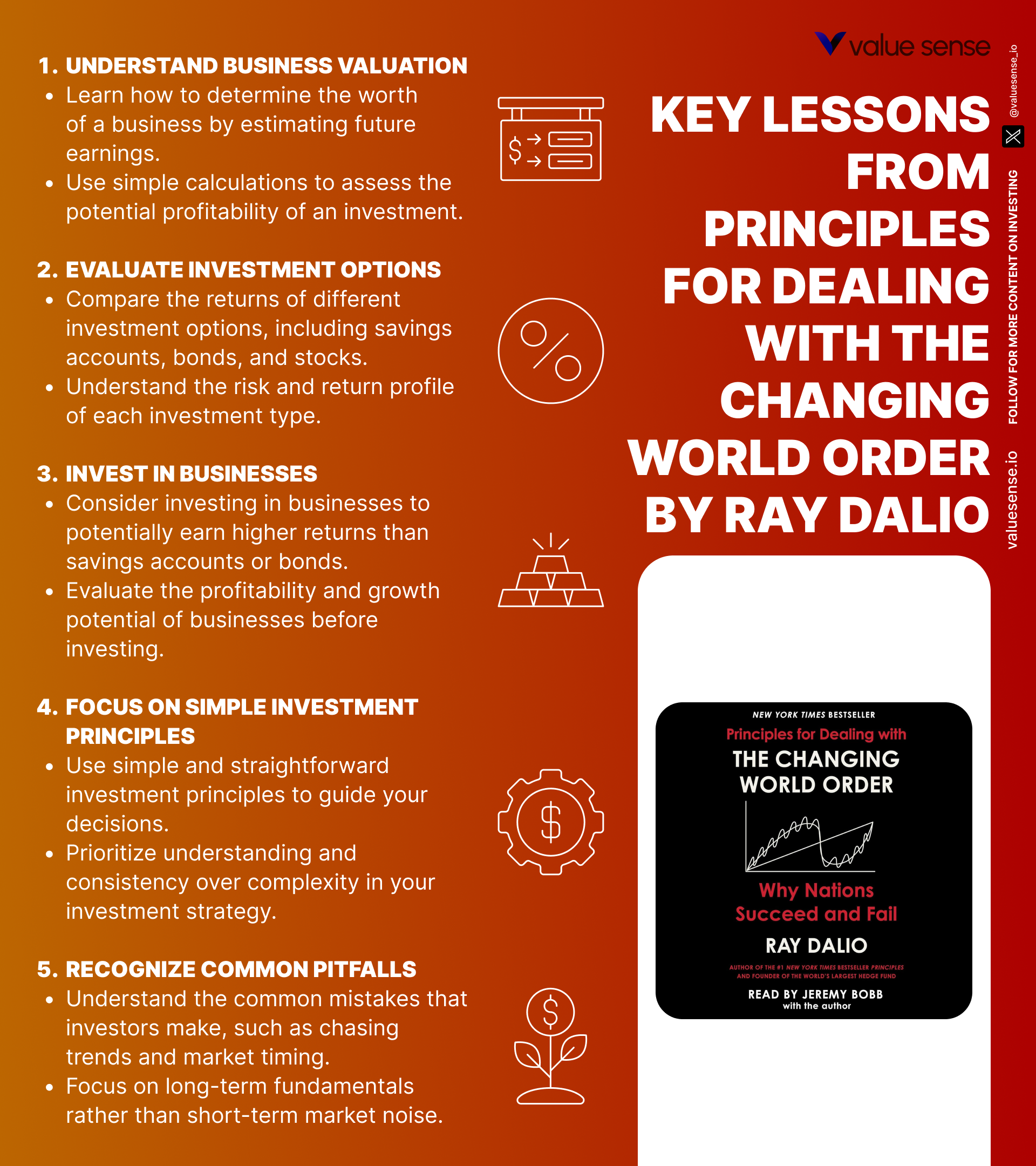 Principles for Dealing with the Changing World Order Book Lessons