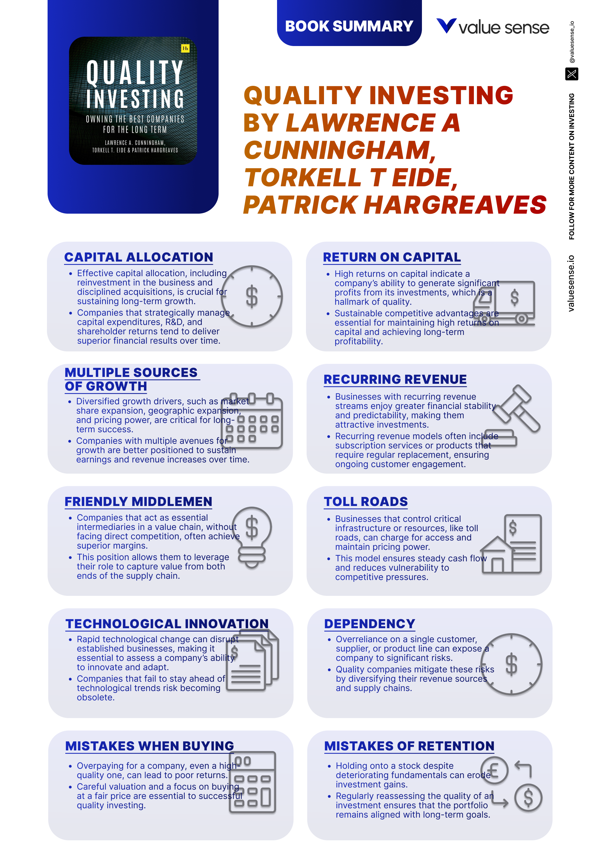 Quality Investing Book Summary