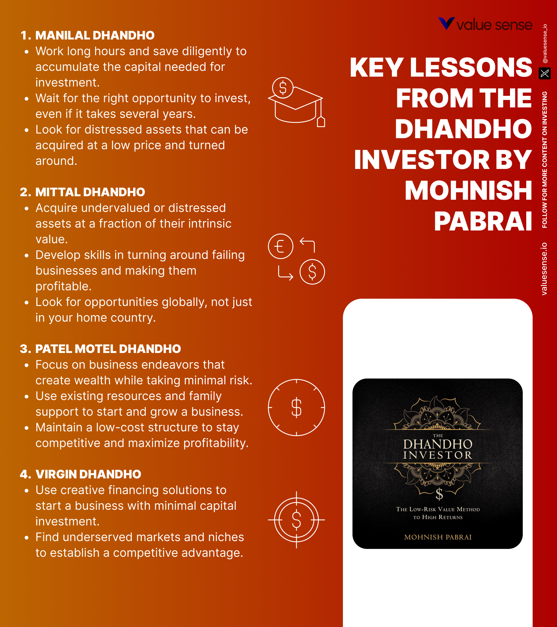 The Dhandho Investor Book Lessons