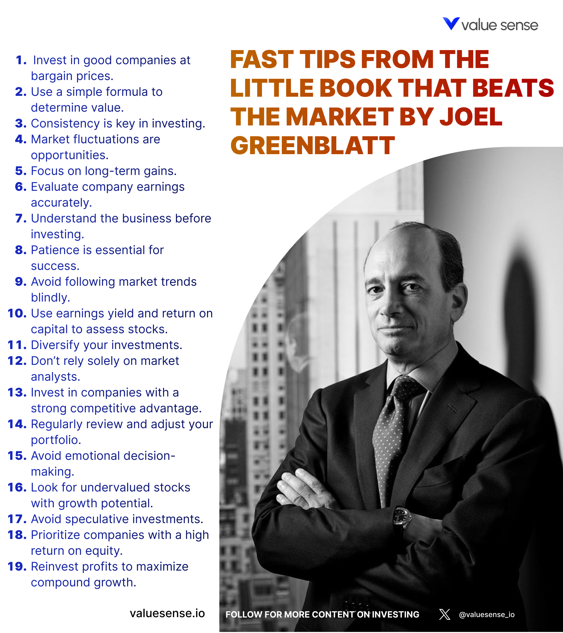 The Little Book That Beats the Market Summary