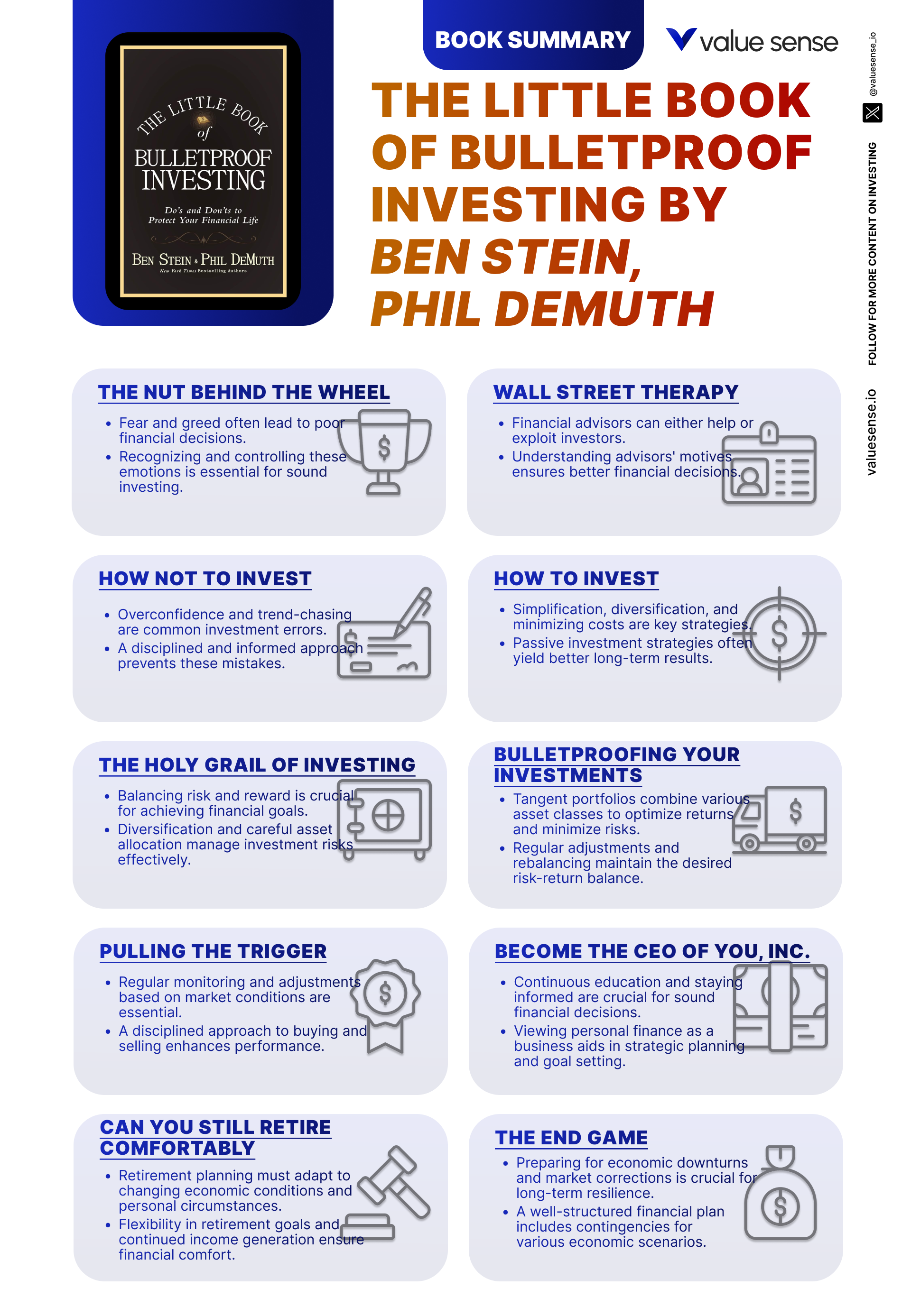 Quotes from The Little Book of Bulletproof Investing