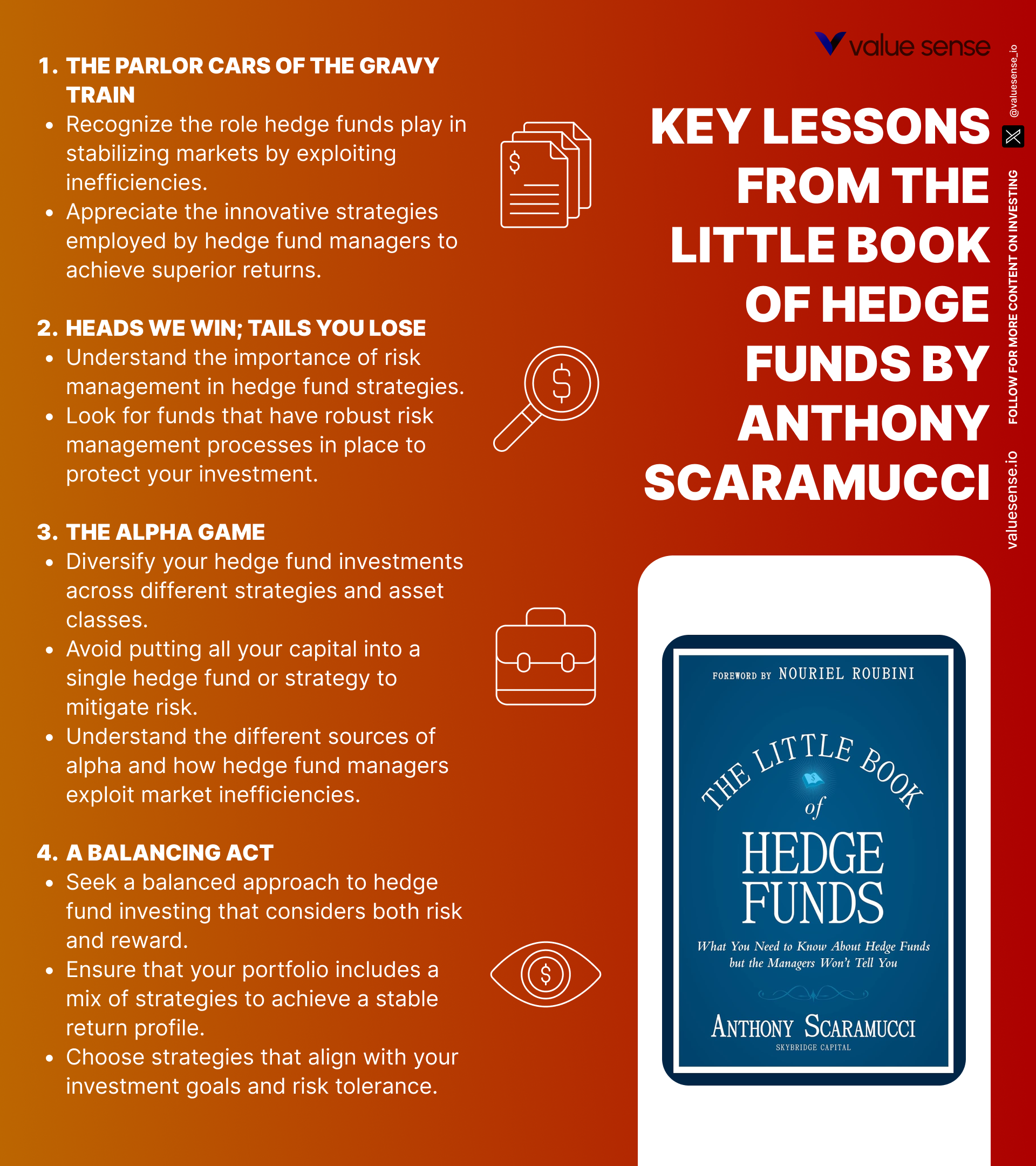 Key Lessons from The Little Book of Hedge Funds