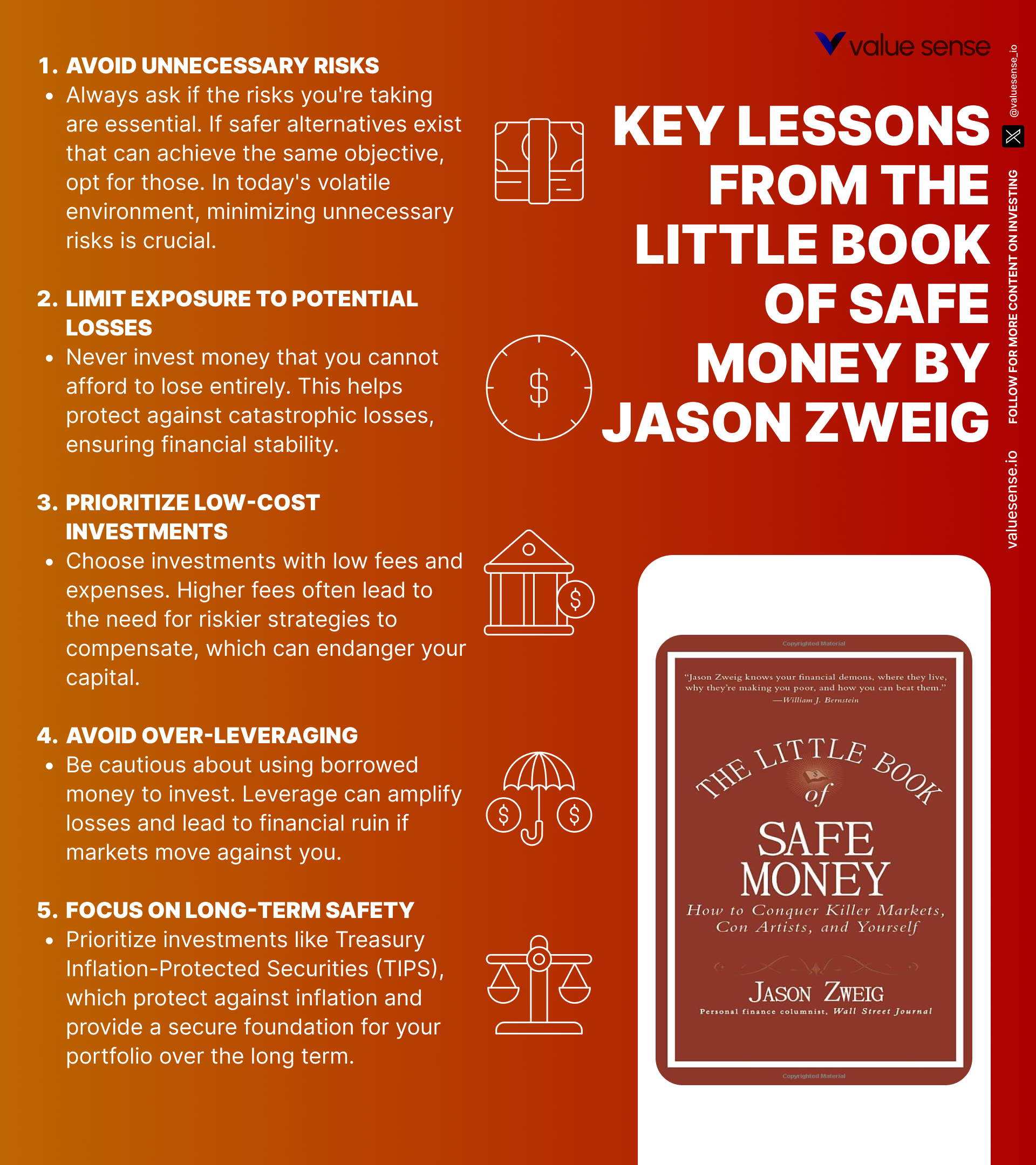 Key Lessons from The Little Book of Safe Money