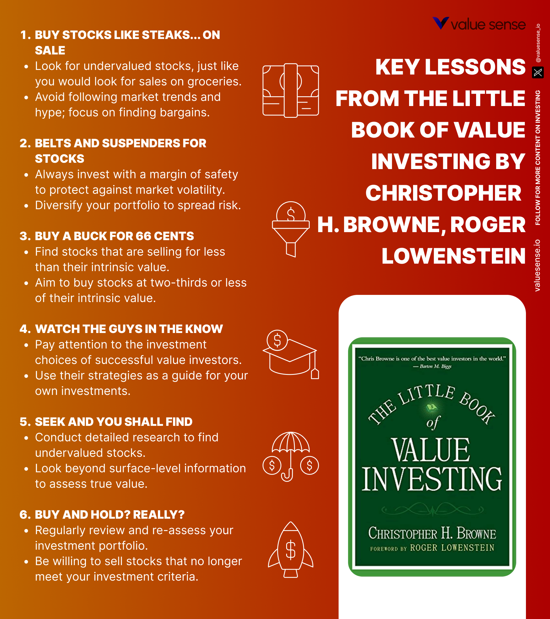 Key Lessons from The Little Book of Value Investing
