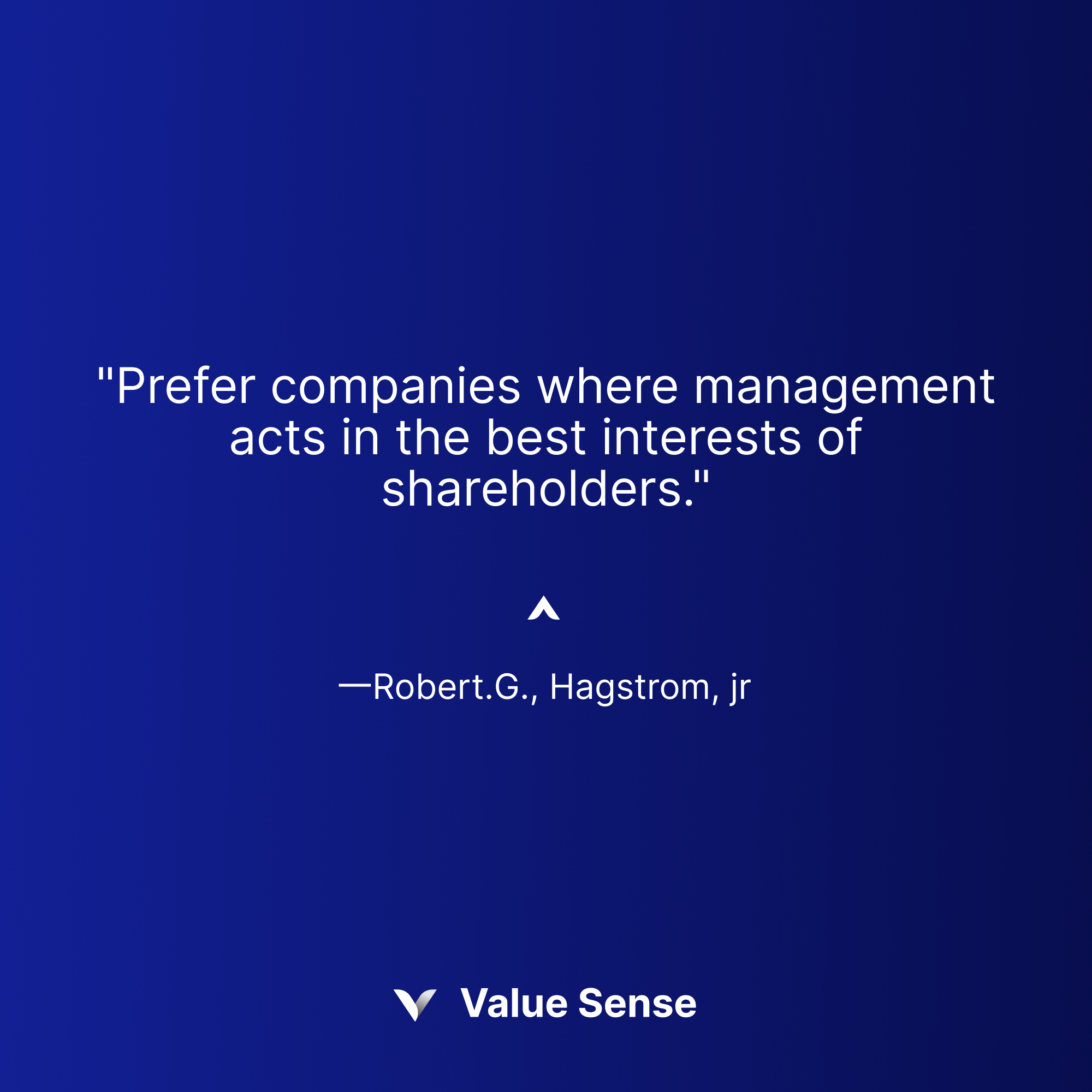 The Warren Buffett Way Quote