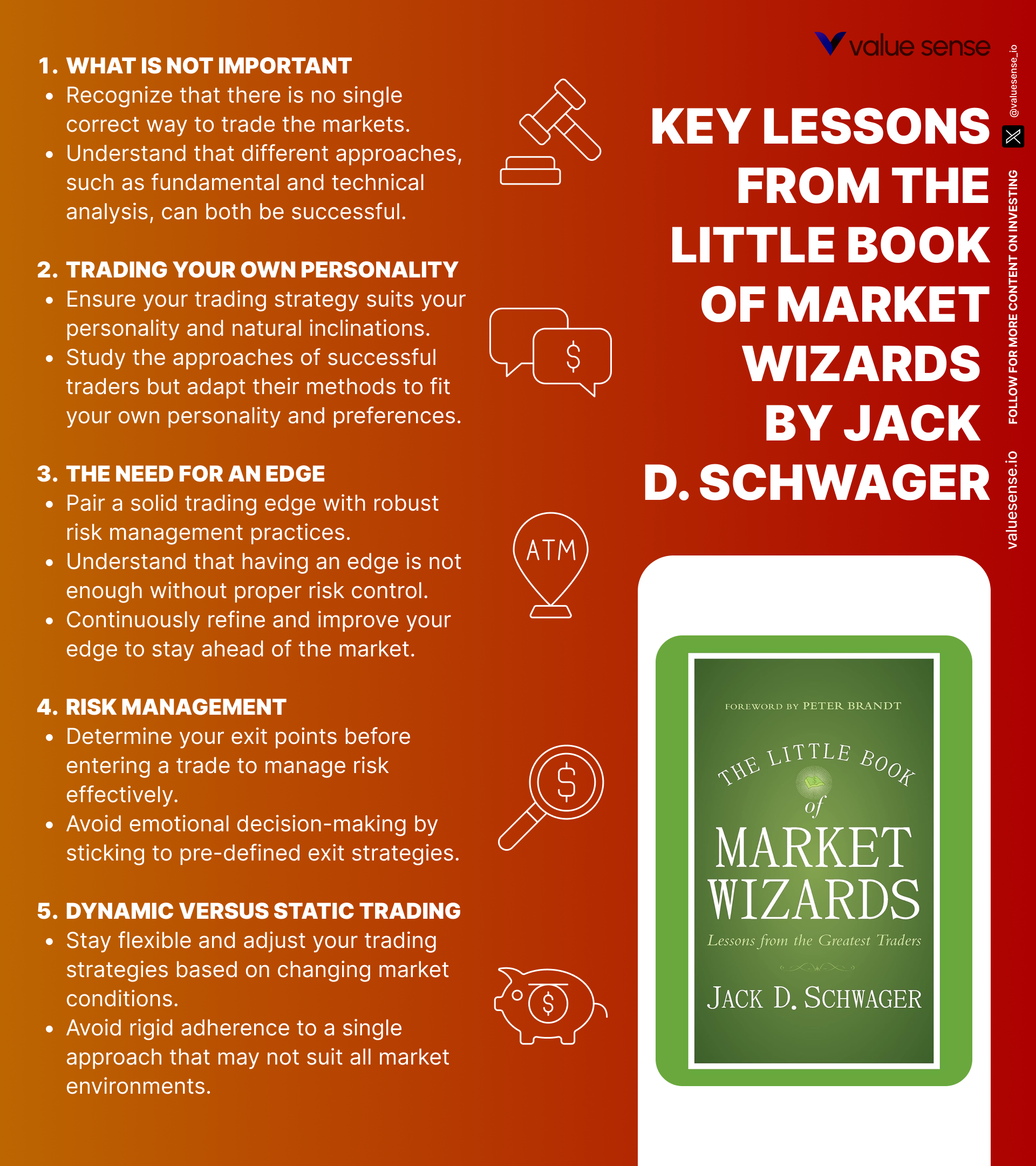 Key Lessons from The Little Book of Market Wizards