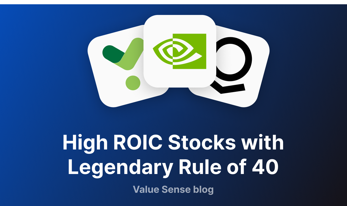 14 High ROIC Stocks with Legendary Rule of 40 Performance: Investment Analysis for 2025