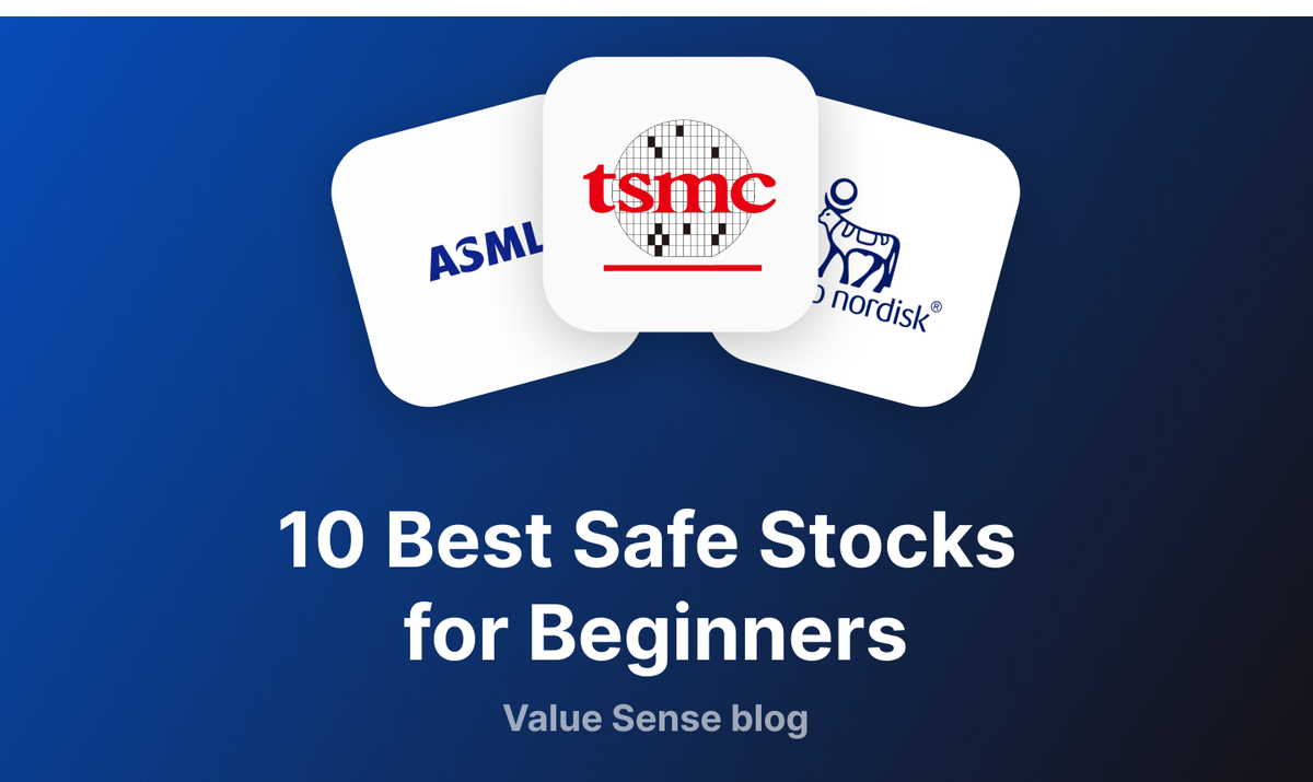 10 Best Safe Stocks for Beginners: Quality Companies - Value Sense 2025