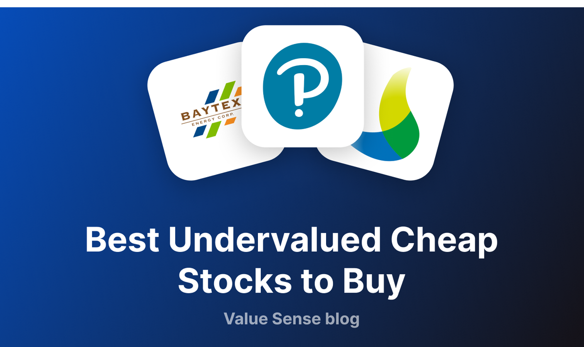 Best Undervalued Cheap Stocks to Buy