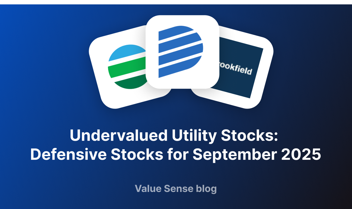 Undervalued Utility Stocks: Best Defensive Value Plays for Rising Rates in September 2025