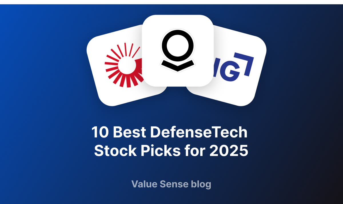 10 Best DefenseTech Stock Picks for 2025