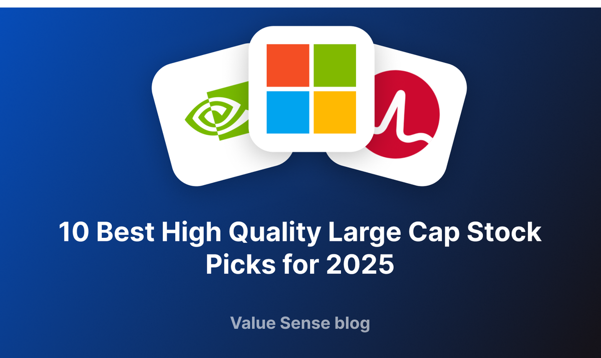 10 Best High Quality Large Cap Stock Picks for 2025