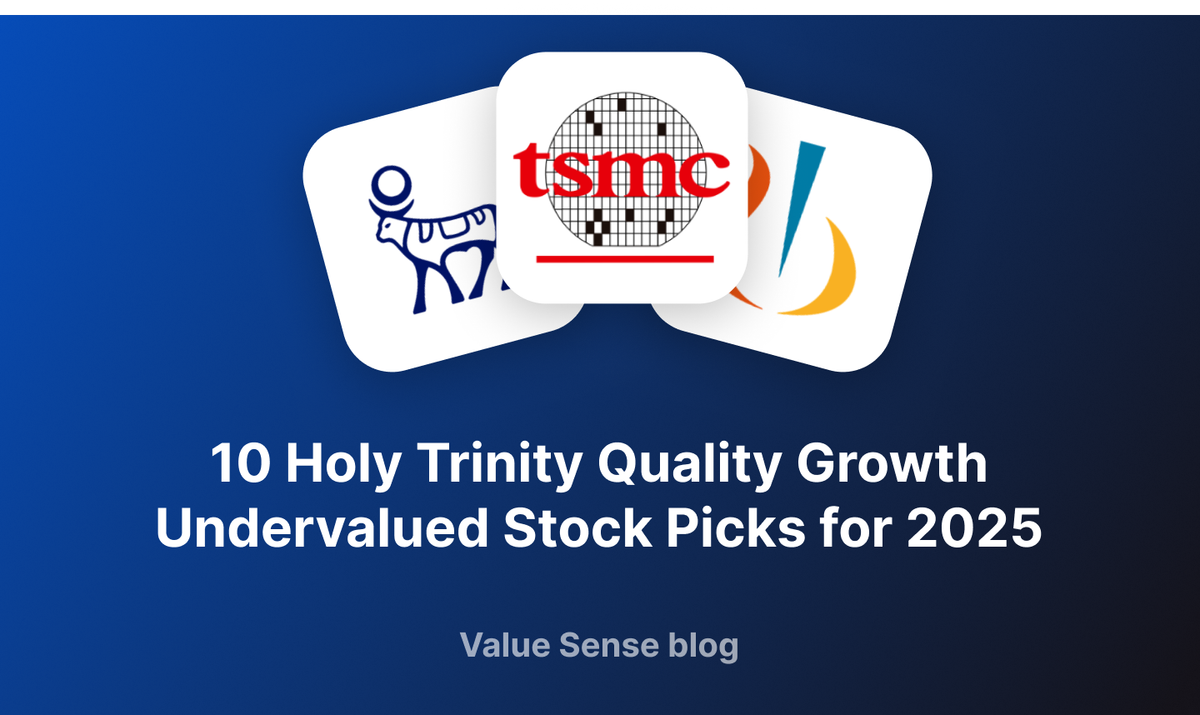10 Holy Trinity Quality Growth Undervalued Stock Picks for 2025
