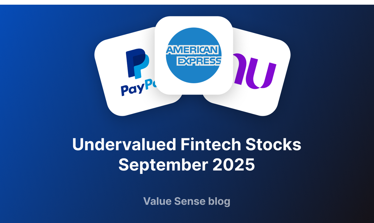 Undervalued Fintech Stocks September 2025: 6 Financial Technology Value Plays