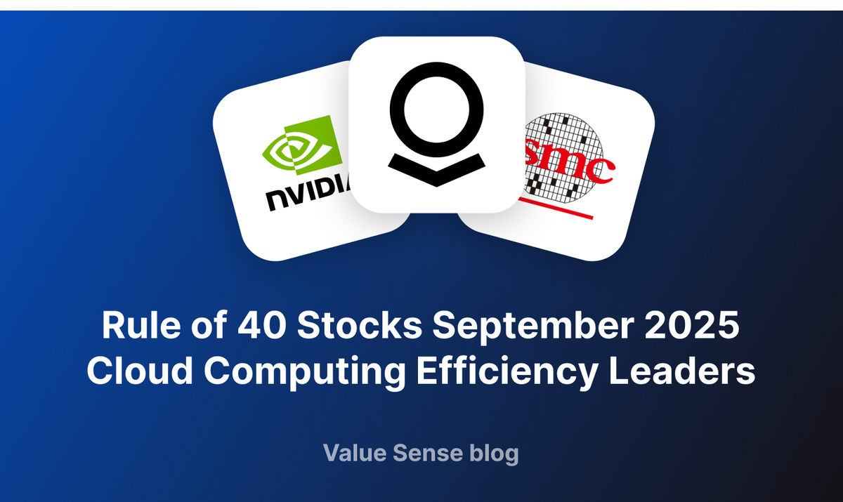 Rule of 40 Stocks September 2025: Cloud Computing Efficiency Leaders