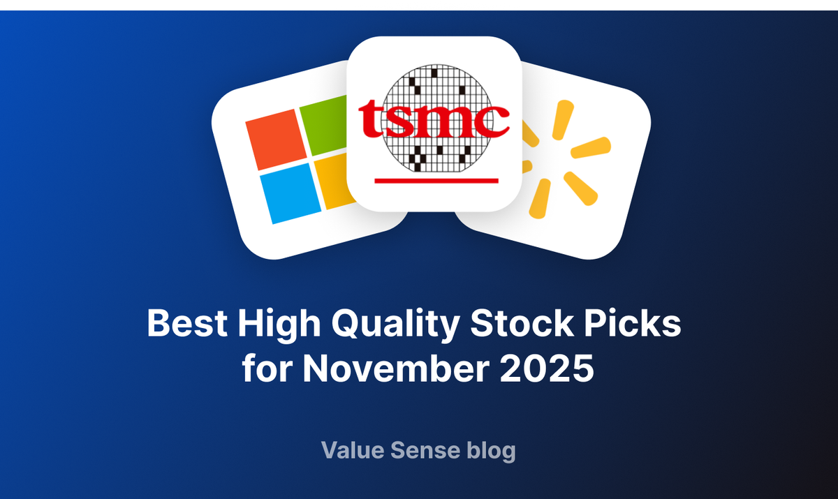 11 Best High Quality Stock Picks for November 2025
