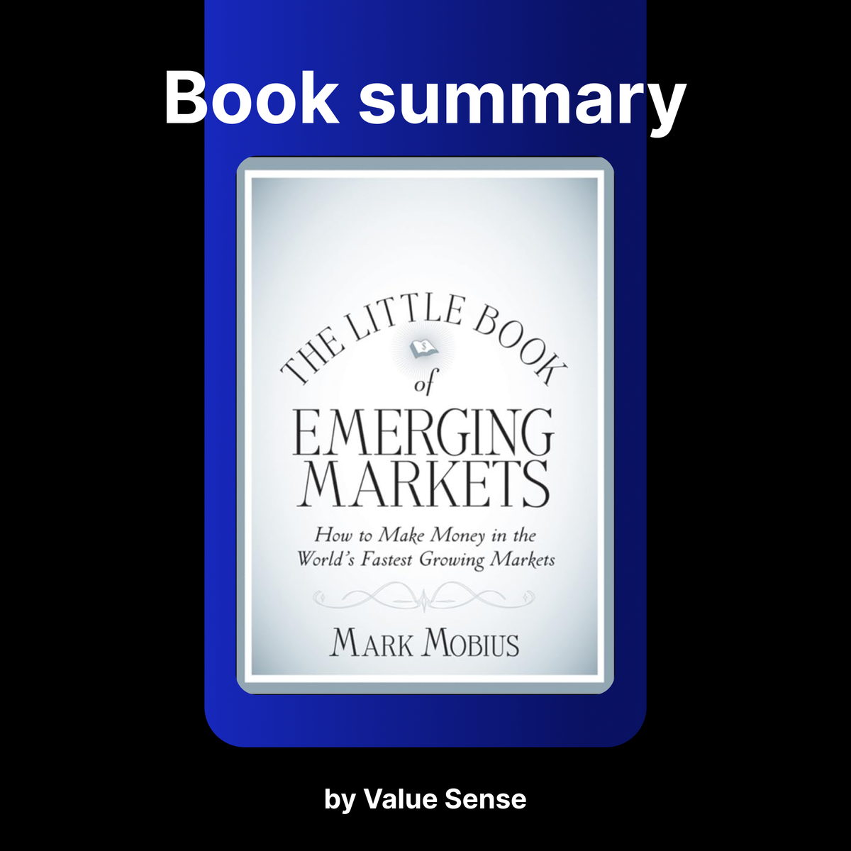 The Little Book of Emerging Markets by Mark Mobius