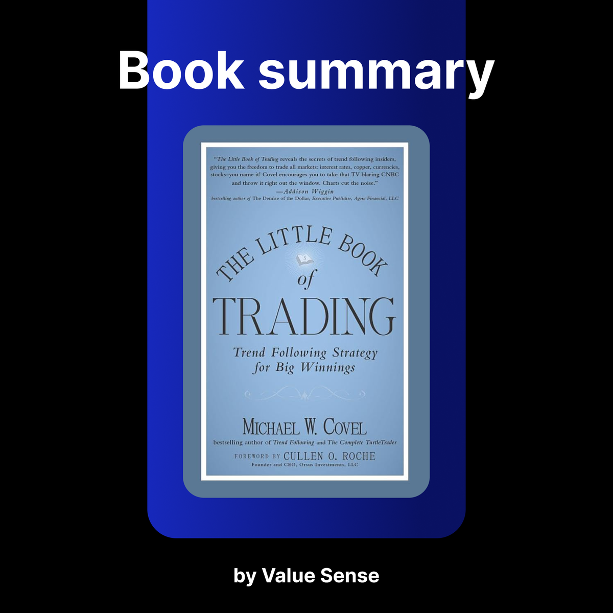 The Little Book of Trading by Michael W. Covel