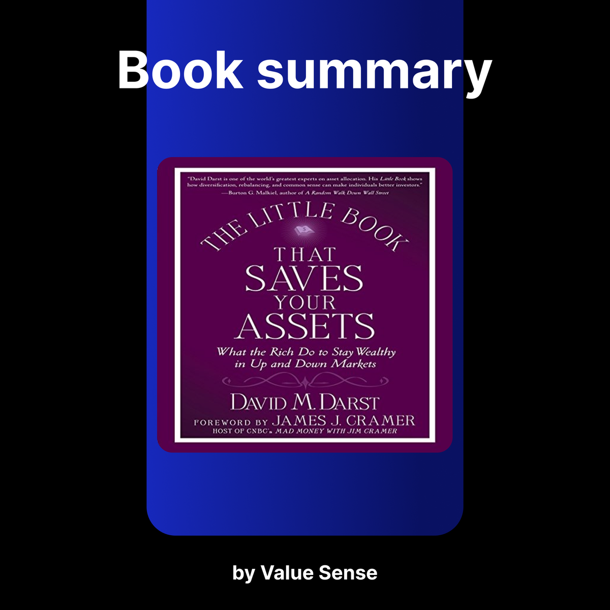 The Little Book that Saves Your Assets by David M. Darst