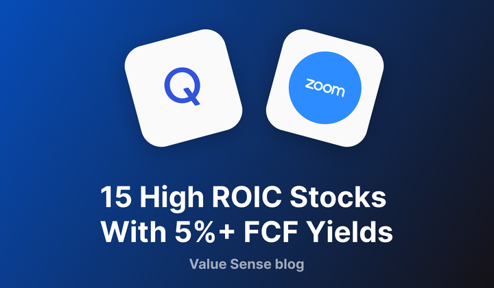 15 High ROIC Stocks