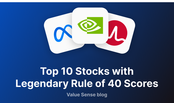 The Rule of 40 analysis - valuesense.io