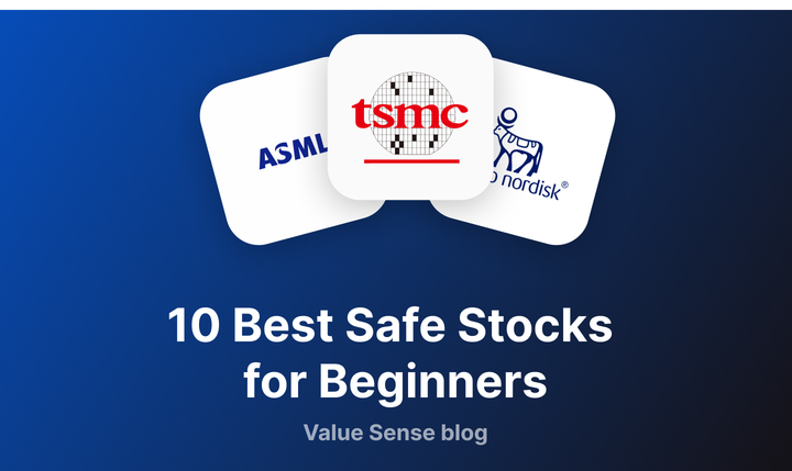 10 Best Safe Stocks for Beginners - valuesense.io