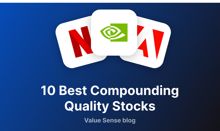 10 Best Compounding Quality Stocks - valuesense.io