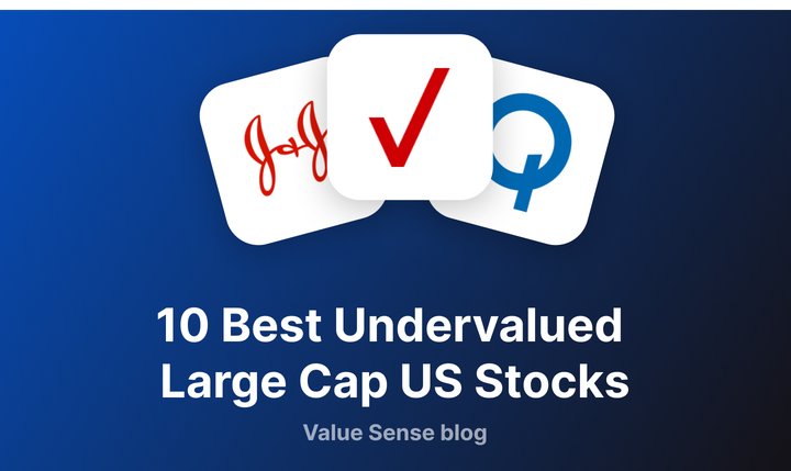 10 Best Undervalued Large Cap US Stocks - valuesense.io